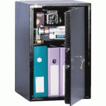 COFFRE FORT BLINDÉ SERRURE À CLÉ 72 LITRES - MANUTAN COLLECTIVITÉS
