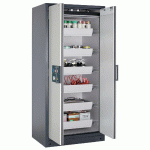 ARMOIRE SÉCURITÉ Q-CLASSIC-90 Q90.195.090 GRIS/GRIS - MANUTAN COLLECTIVITÉS