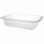BARQUETTE GN 1/8 160X130X36MM TRANSPARENT (X792) FIRPLAST