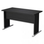MT INTERNATIONAL BUREAU DROIT CONCEPT PIÉTEMENT L 134X76X67 CM NOIR FRÊNE