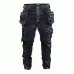 PANTALON DE TRAVAIL X1900 ARTISAN CORDURA® DENIM STRETCH TAILLE 50 - BLAKLADER