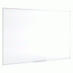 TABLEAU BLANC MAGNÉTIQUE AYDA BI-OFFICE, SURFACE EN ACIER CÉRAMIQUE, CADRE EN ALUMINIUM, 150 X 100 CM