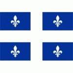 DRAPEAU QUÉBEC : DIMENSIONS - 50 X 75 CM