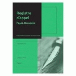 REGISTRE D'APPELS JOURNALIERS LE DAUPHIN - A4 21 X 29,7 CM - 80 PAGES
