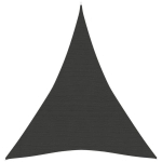 VOILE D'OMBRAGE 160 G/M² ANTHRACITE 4X5X5 M PEHD - ANTHRACITE