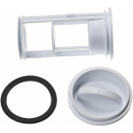 FILTRE À PELUCHES COMPATIBLE AVEC AEG/ELECTROLUX LAVAMAT LVMT3080 914281070-01, 914281106-00 MACHINE À LAVER - VHBW