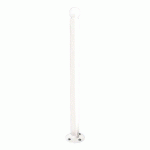 POTELET INCLINABLE AMORTICHOC BOULE - ZINC BLANC 9010 - PROCITY