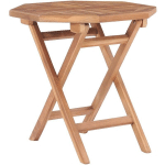 VIDAXL - TABLE PLIABLE DE JARDIN 45X45X45 CM BOIS DE TECK SOLIDE