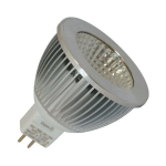 MIIDEX LIGHTING - AMPOULE LED GU5.3 - 6W COB ALUMINIUM 75° DIMMABLE ® BLANC-CHAUD-2700K - DIMMABLE