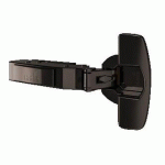 CHARNIÈRE SENSY P2O OBSIDIEN - 110° - 8675 - FERRAGE EN APPLIQUE - APP VIS E45 NR X50 HETTICH