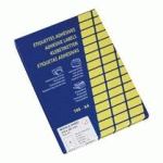 ETIQUETTES COULEURS 105 X 148,5 MM - VERTES - BOÎTE DE 400