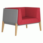 FAUTEUIL GAIA ROUGE