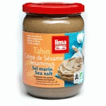 LIMA TAHIN CRÈME DE SÉSAME SEL MARIN 500G PURÉES DE FRUITS SECS