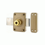 VERROU À DOUBLE ENTRÉE GHB 5 AILETTES LONGUEUR 95 MM CYLINDRE DE 45 MM MGX2 - POLLUX - 130510