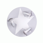 WALDI-LEUCHTEN GMBH PLAFONNIER ÉTOILE EN GRIS