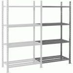 COMBI-PLUS - KIT SUIVANT 4 NIVEAUX - GRILLAGÉ - 2000X1260X600MM - MANORGA
