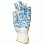 GANTS DE MANUTENTION EUROSTRONG 4367 POLYESTER PICOTS BLEUS 2 FACES - 9 - COVERGUARD