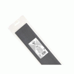 LOT DE 10 - PAPIER CRÉPON, SACHET DE 1 FEUILLE PLIÉE 75% AU FORMAT 2,50X0,50M - GRIS
