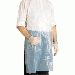 LOT DE 2 - SACHET DE 100 TABLIERS EN PE 70 X 120 CM