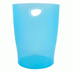 LOT DE 8 - CORBEILLE À PAPIER ECOBIN - TURQUOISE