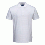 PORTWEST AS21 POLO ANTISTATIQUE ESD BLANC - TAILLE L