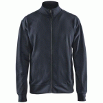 SWEAT ZIPPÉ MARINE FONCÉ TAILLE S - BLAKLADER