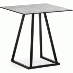 TABLE LINEA DINNERNOIR70X70X74CM COMPACT CONCRETE - FLEXFURN