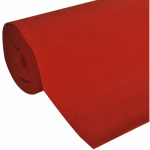 VIDAXL - TAPIS ROUGE 1 X 5 M 400 G/M