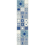 DOGE MILANO - CHEMIN DE CUISINE, 100% MADE IN ITALY, TAPIS RÉSISTANT AUX TACHES AVEC IMPRESSION NUMÉRIQUE, TAPIS ANTIDÉRAPANT ET LAVABLE, MOTIF