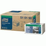 TORK CHIFFON DE NETTOYAGE TOUT USAGE, 385 X 315 MM, BLANC - LOT DE 2