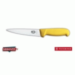 COUTEAU À SAIGNER JAUNE 14 CM JAUNE