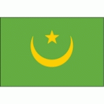 DRAPEAU MAURITANIE : DIMENSIONS - 100 X 150 CM