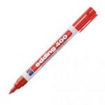 EDDING MARQUEUR PERMANENT EXTRA-FIN 1MM ROUGE E400 3666002