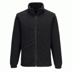 LOT DE 2 - PORTWEST F205 POLAIRE ARAN HOMME NOIR - TAILLE S