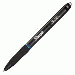 LOT DE 2 - STYLO ROLLER SHARPIE S-GEL RÉTRACTABLE POINTE 0,7 MM BLEU - ÉCRITURE MOYENNE