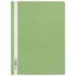 LOT DE 50 - CHEMISE À LAMELLE, A4, PP, VERT CLAIR