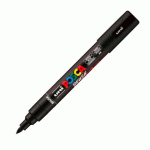 MARQUEUR POSCA PC5BR POINTE PINCEAU 1 À 4 MM NOIR