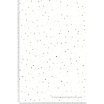 PAPIER PEINT BLANC À MOTIF ÉTOILES POUR CHAMBRE FILLE TAPISSERIE ENFANT BLANCHE INTISSÉE À MOTIFS PAPIERS PEINTS BLANC POUR CHAMBRE BÉBÉ - BLANC, BLEU