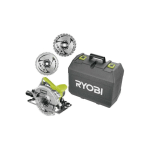 RYOBI - PACK SCIE CIRCULAIRE RCS1600-K2B - 1600W - 66MM - 1 LAME 48 DENTS - 2 LAMES 24 DENTS