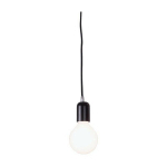 LARISSA LIGHTING - SMOLYAN PLAFONNIER 1 LUMIÈRE NOIR