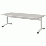 TABLE MALIBU 180X80 T3 DL STRA ABS BLC SEL W911/BLC 9016