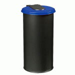 COLLECTEUR DE DÉCHETS TUBO - COLORIS GRIS MANGANÈSE-ROSSIGNOL PRO - MANUTAN COLLECTIVITÉS