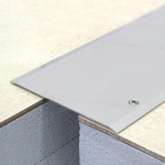 COUVRE-JOINT DE SOL À VISSER EN INOX BRUT 160X2000 MM DINAC