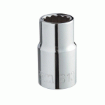 DOUILLE COURTE CHROME VANADIUM 1/2