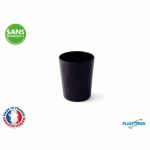 GOBELET UNI 20CL MELAMINE NOIRE