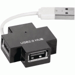HUB 4 PORTS USB 2.0 CROIX NOIRE