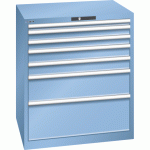 LISTA - ARMOIRE À TIROIRS (HXLXP) 100 X 87 X 72,5 CM KEY LOCK R5012