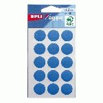PASTILLE ADHÉSIVE Ø 19 MM AGIPA 111962 BLEUE - BOÎTE DE 90