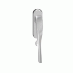 POIGNÉE DE FENÊTRE NEVADA EF884 - VERROUILLABLE AVEC CLÉ - SATINÉ - MAIN GAUCHE KARCHER DESIGN
