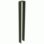 POTELET EN U HOOPER MÉTAL HAUTEUR 1 M - VERT OLIVE 6003 - BUTON DESIGN
